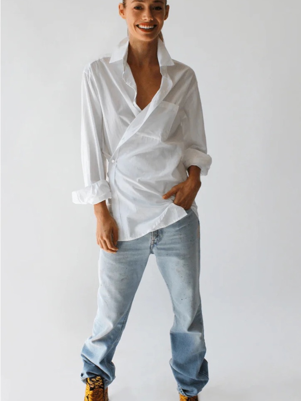WEAR CISCO THE MENS SHIRT IN WHITE